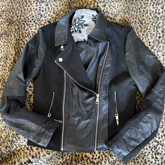 Rocker Faux leather Vigoss jacket - Picture 1 of 3